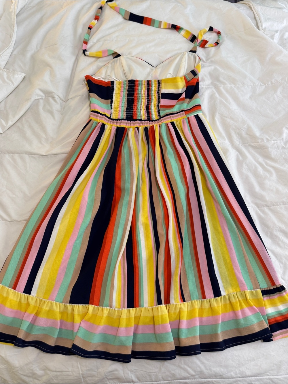 Super Cute Striped Crepe Spring Dress from ModCloth - Picture 2 of 4